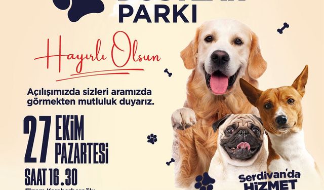 Serdivan’da ‘Can Dostlar Parkı’ açılıyor