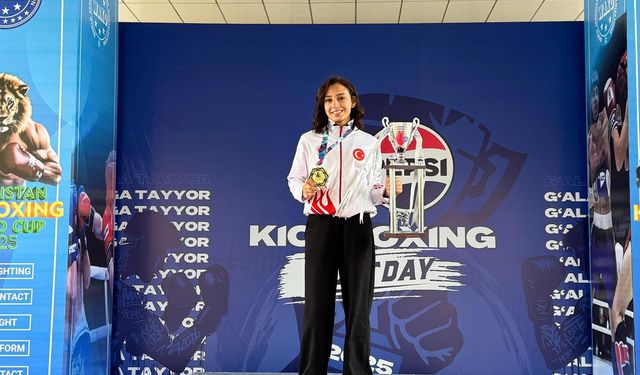 Yaren Yılmaz altın madalyayla gururlandırdı!