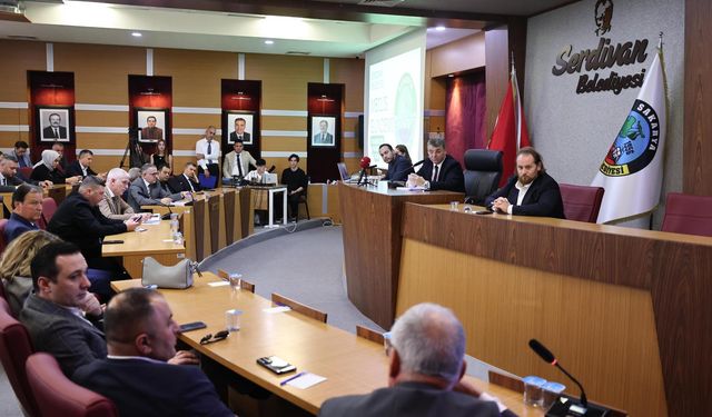 Serdivan Belediyesi Kasım ayı Meclis toplantısı tamamlandı