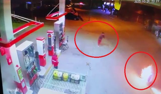 Dehşet anları kameralara yansıdı