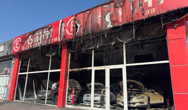 5 araç küle döndü