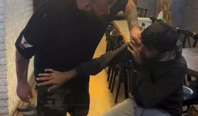 Hırsızlık yaptı iddiasıyla çalışanını darbetti