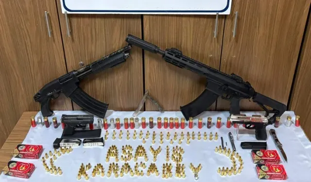 Silah kaçakçılarına baskın!