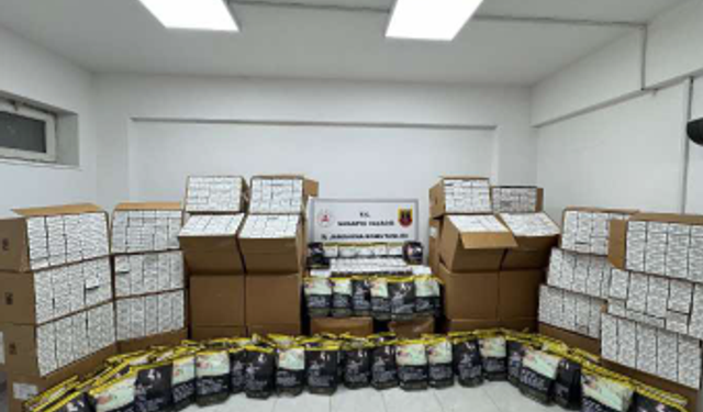 Hendek’te depolar baskın yedi