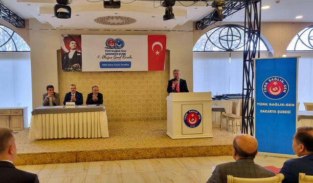 Türk Sağlık-Sen Sakarya Şubesi’nde Erhan Gökdemir dönemi!
