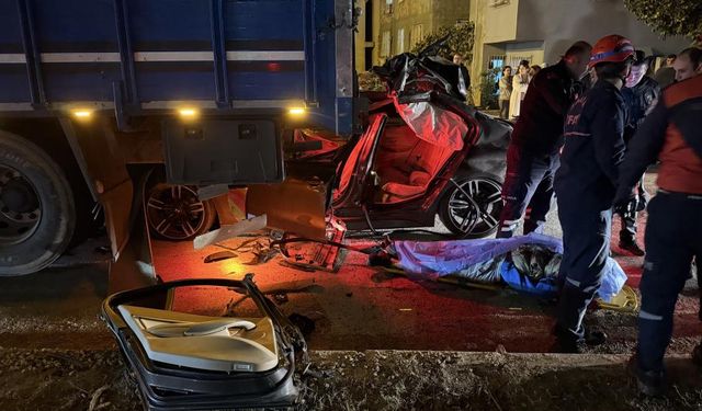 Feci kazada 1 ölü 2 yaralı