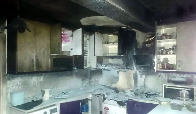 Su içmeye kalktı, alevlerle burun buruna geldi