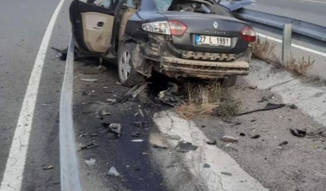 Trafik kazasında 1'i ağır 4 yaralı