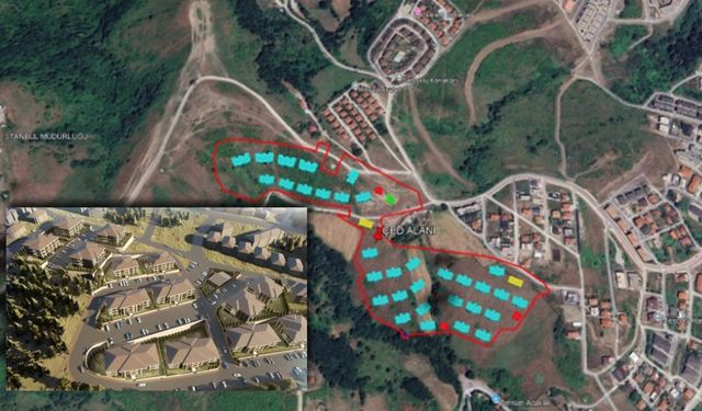 Serdivan’da 571 konutluk yeni TOKİ projesi