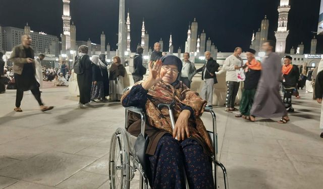 Kutsal topraklarda hayatını kaybetti