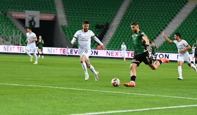 Sakaryaspor'a puan haram oldu