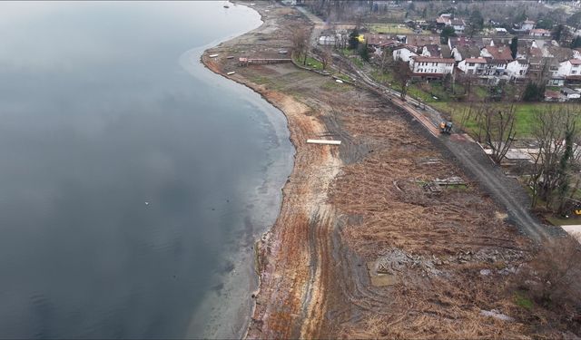 Sapanca Gölü’nde kaçak iskeleler için geri sayım