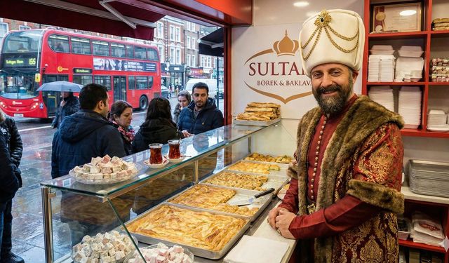 Ünlü oyuncu Londra'da börekçi mi açtı?