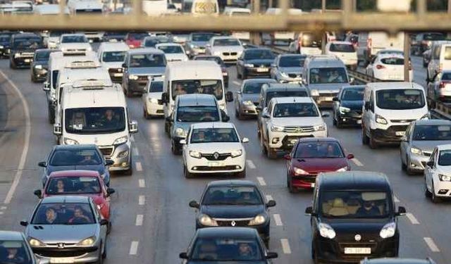 Sakarya'da araç sayısında artış