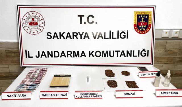 Karasu'da zehir tacirine jandarma darbesi