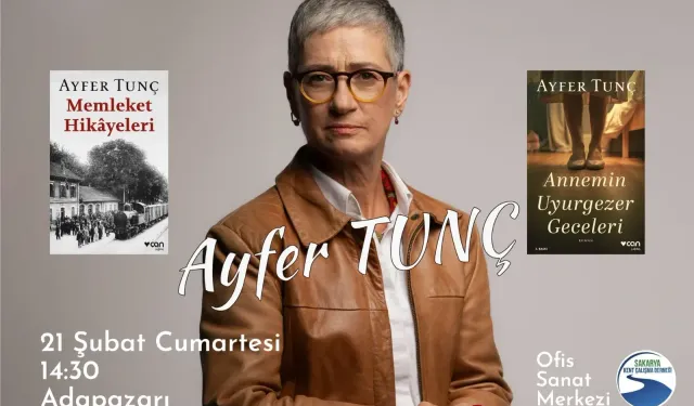 Ayfer Tunç Adapazarı’nda okurlarıyla buluşuyor
