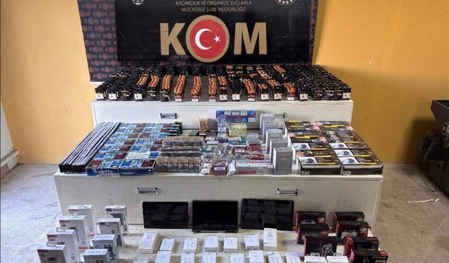 Kaçakçılardan el geçirilenler dudak uçuklattı!