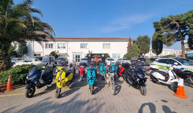 50cc'den 80'e çevrilen motosiklet hilesine dev baskın