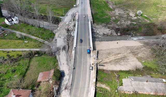 Mesudiye Köprüsü ile geçişler güvenli hale geldi
