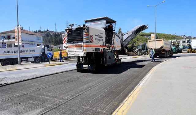 Büyükşehir'den güzergahlara iyileştirme çalışması