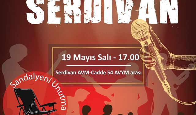 "Sahne Senin Serdivan" için geri sayım başladı
