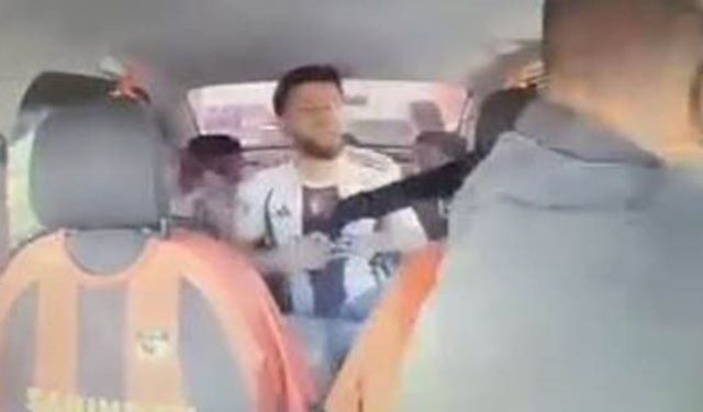 Rehin alınan taksicinin cesur müdahalesi