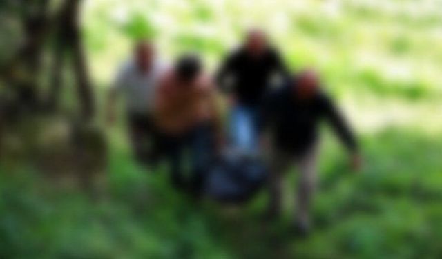 Fındık bahçesinde şüpheli ölüm