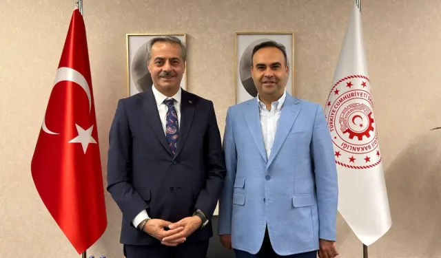 Başkan Alemdar'dan Bakan Kacır'a ziyaret