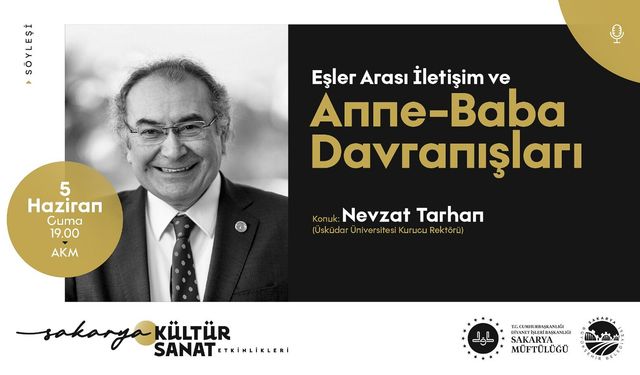 Nevzat Tarhan söyleşi için AKM’ye geliyor