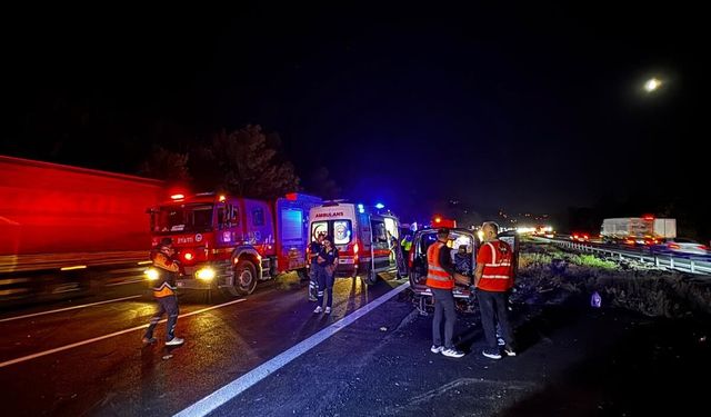 Sakarya sınırında korkutan kaza