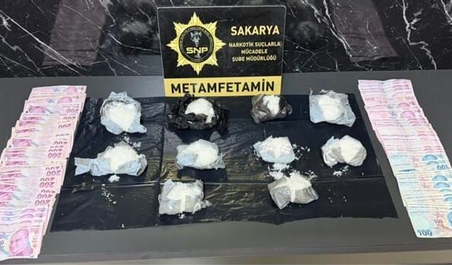 Motosikletli uyuşturucu kuryesine suçüstü