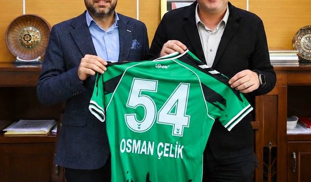 Sakaryaspor'a destek vaadi için gözler Başkan Çelik'te
