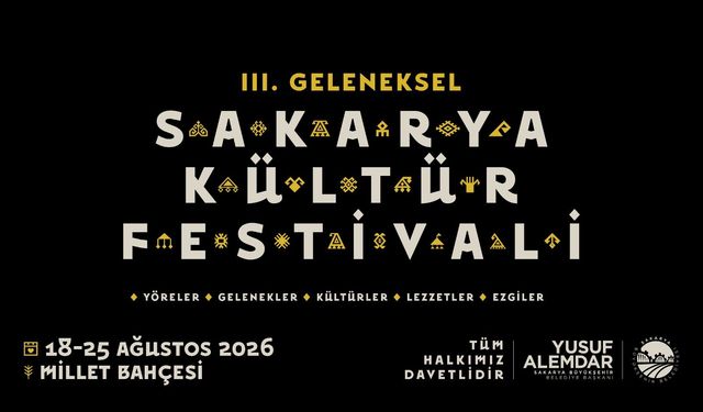 Sakarya’nın Kültür Festivali başlıyor