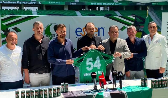 Sakaryaspor'a sponsor oldu