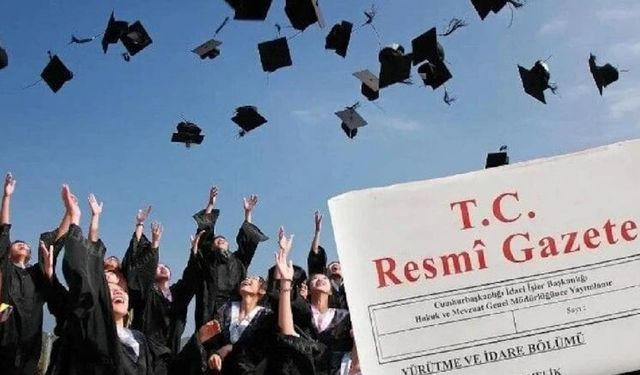 Öğrenci affı düzenlemesi yürürlüğe girdi