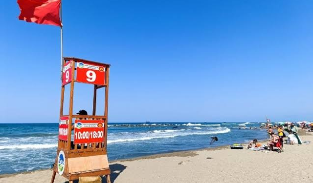 Karasu'da deniz yasağı
