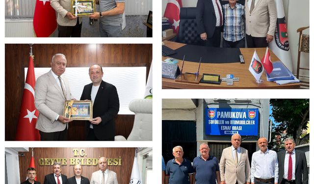 Başkan Kabacan'dan esnaf ziyaretleri