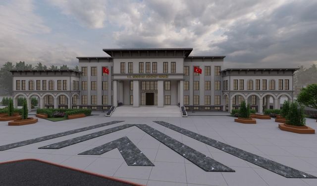 Yeni hükümet konağı için ilk kazma vuruldu