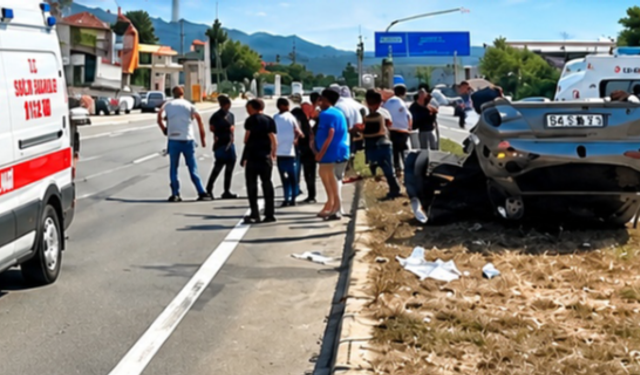 Feci kazada yaralılar var