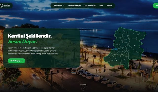 Sakarya Kent Konseyi'nden dijital katılım platformu