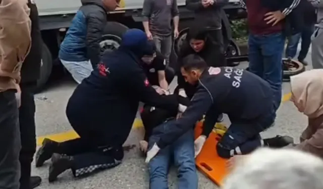 Akyazı’da öğretmen bisiklet kazasında ağır yaralandı