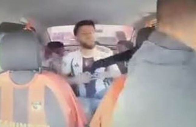 Rehin alınan taksicinin cesur müdahalesi