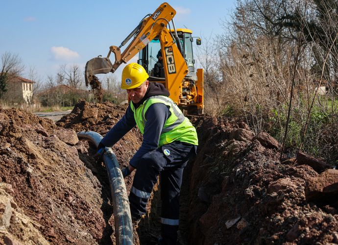 Hanlı'ya 5 bin metrelik güçlü altyapı ağı