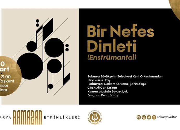 Kent orkestrası sahnede