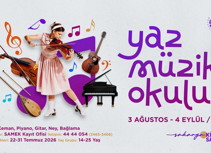Yaz Müzik Okulu’nda kayıt heyecanı başlıyor