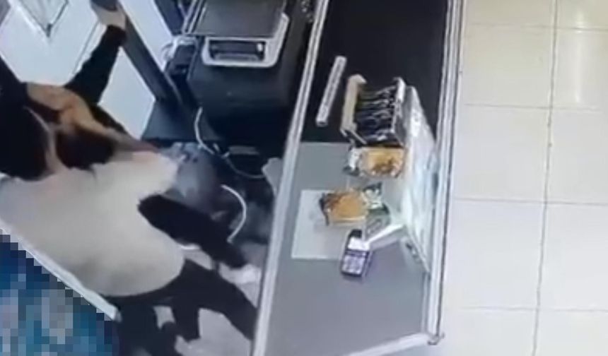 Kadın çalışana saldırı: Acımasızca dövdü!