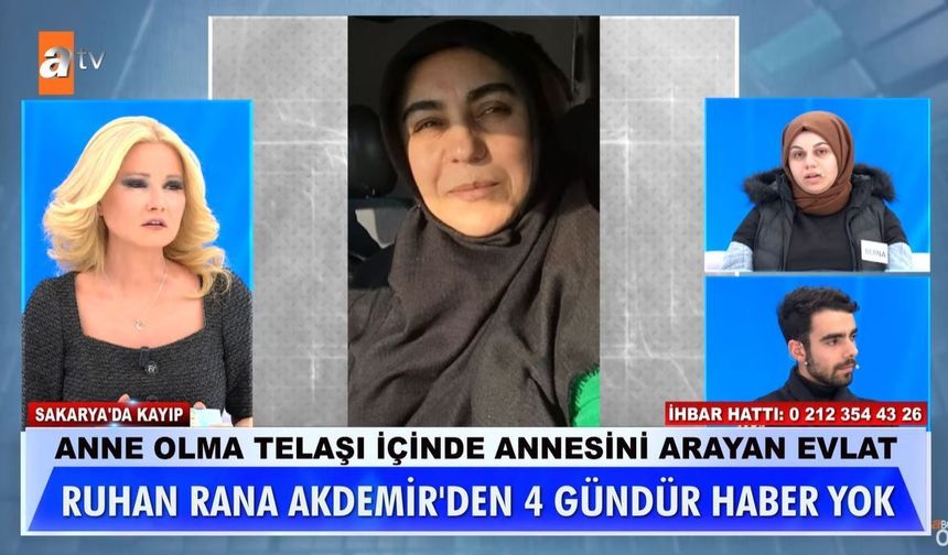 Eşyalarını poşete koyup kaybolmuştu: Sakarya yine Müge Anlı'da