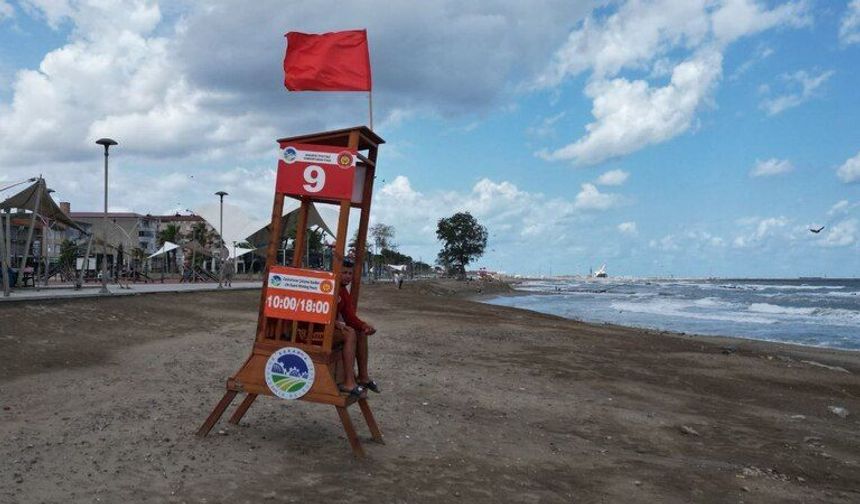 Denize girişler yasaklandı