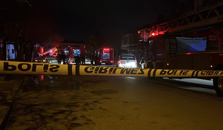 Yaşlı adam yangında öldü