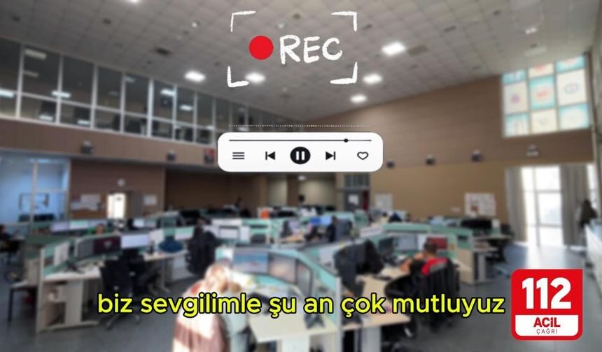 112 Acil Çağrı Merkezi'nden pasta isteyen şahsa ceza